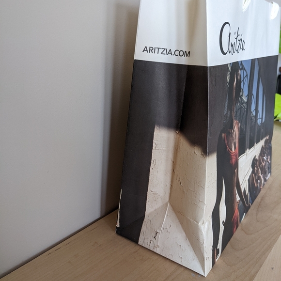 Aritzia paper shopping bag by artist - Picture 4 of 5